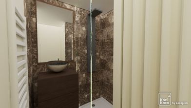 Idea marble bathroom in 3D - 1