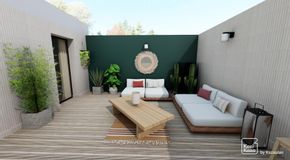 Ethnic-chic rooftop
